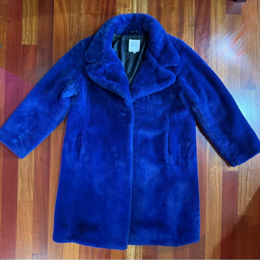 Avec Les Filles Faux Fur Coat, XL